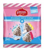 РОДНЫЕ ПРОСТОРЫ®️ Конфеты с нежной начинкой и кокосовой стружкой, 141 г