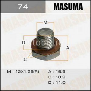 Болт маслосливной A/T MASUMA  Nissan   CUBE.Z11 *