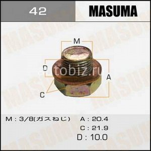 Болт маслосливной MASUMA  Nissan  3/8 *