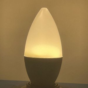 Лампочка СВЕТОДИОДНАЯ LED-C37-Regular свеча 8Вт 175-265В Е14 3000К 700Лм