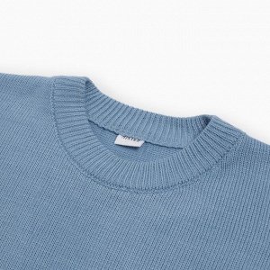 Джемпер женский MINAKU: Casual Collection цвет экрю/синий