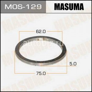 Кольцо глушителя MASUMA 62 х 75 *