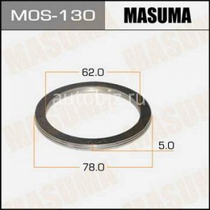 Кольцо глушителя MASUMA 62 х 78 *