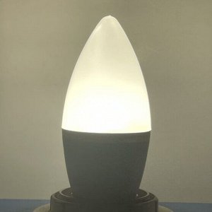 Лампочка СВЕТОДИОДНАЯ LED-C37-Regular свеча 8Вт 175-265В Е14 4000К 700Лм