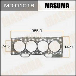 Прокладка Головки блока MASUMA  2E, 3E  (1/10) Толщина 1,60 мм *