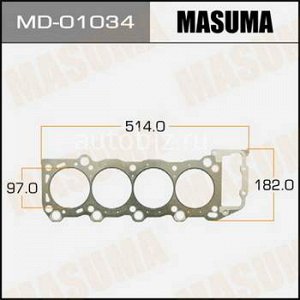 Прокладка Головки блока MASUMA  2TZ-TE  (1/10) Толщина 1,60 мм *