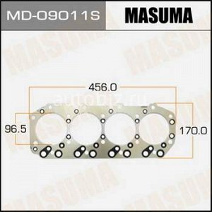 Прокладка Головки блока MASUMA  4JG2  (1/10) *