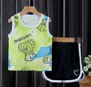 Костюм детский майка шорты для мальчика / костюм для мальчика летний / спортивный детский костюм майка с шортами