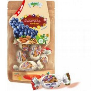 Конфеты Любэль Эко Виноград + орехи в шоколаде со стевией 150.0