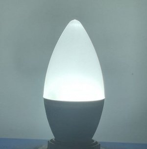 Лампа светодиодная LED-C37-Regular 10Вт 175-265В Е27 6500К 900Лм СВЕЧА