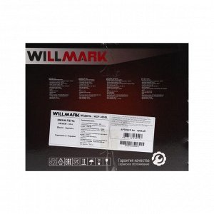Мини-печь WILLMARK WOF-365BL, 1300 Вт, 36 л, таймер, 2 противня, чёрная
