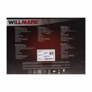 Мини-печь WILLMARK WOF-405W, 1500 Вт, 40 л, таймер, до 280°С, белая