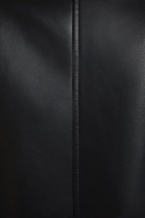 Байкерская куртка из искусственной кожи TYC00824654430