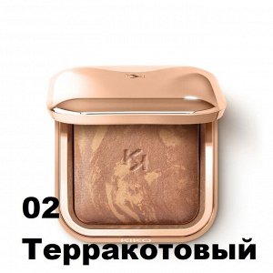 ЗАПЕЧЕННЫЙ БРОНЗЕР С ШЕЛКОВИСТЫМ СИЯНИЕМ