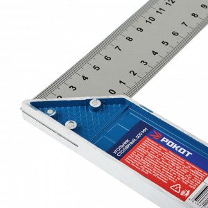 РОКОТ Угольник столярный 500мм, арт.1