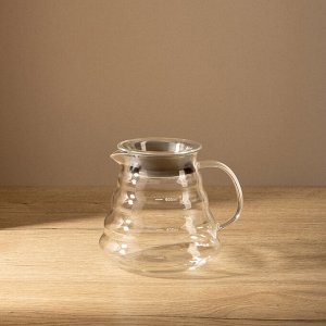 Чайник заварочный 600мл, стекло, силикон