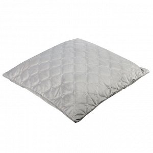 BY COLLECTION Чехол для подушки с кантом, 50х50см, 100% полиэстер, серый