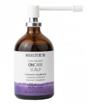 Selective on care scalp несмываемый спрей для кожи головы с избыточным образованием кожного сала 100мл