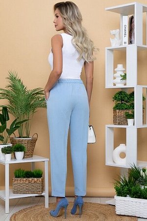Брюки 5102 Брюки из текстильного полотна.
75% вискоза,20% п/э,5% лайкра