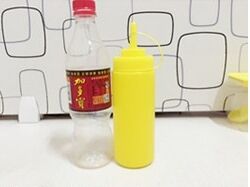 Бутылка для соуса / соусница / соусник пластиковый / емкость для соуса