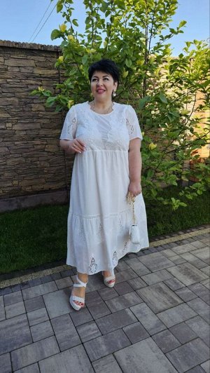Платье Vittoria Queen 19393 белый