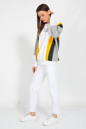 Костюм Костюм Kivviwear 3106310902 мультиколор 
Состав: Хлопок-92%; Эластан-8%;
Сезон: Лето
Рост: 170

Спортивный костюм из нежного хлопка со свитшотами в мутицветном дизайне - это отличный выбор для