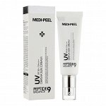 Антивозрастной солнцезащитный крем Medi-peel Peptide 9 Balance UV Derma Sun Cream SPF 50+ PA++++ (50ml)
