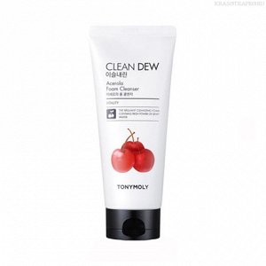 Tony Moly Пенка для умывания с экстрактом ацеролы Clean Dew Acerola Foam Cleanser