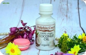 Кокосовое масло нерафинированное DolphinCoco, 110 мл (бут)
