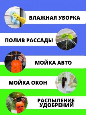 Помповый садовый ручной опрыскиватель, пульверизатор, распылитель, для сада и огорода, для ухода и полива цветов и растений, для работ по дому, 3 л