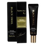 Сыворотка-роллер с муцином черной улитки для кожи вокруг глаз FarmStay Black Snail Premium Rolling Eye Serum, 25мл