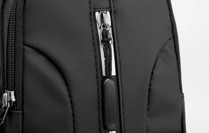 Сумка рюкзак слинг, плечевой комби-ремень, 2 отдела, карман