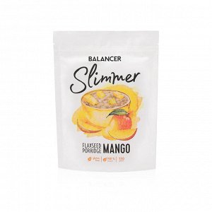 Натуральная льняная каша BALANCER Slimmer с кусочками вяленого манго, 150 г