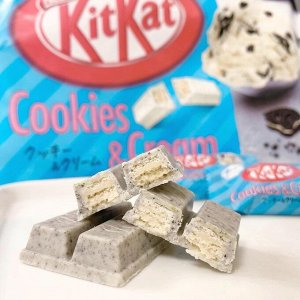 KitKat Cookies & Cream 15g - Японский КитКат сливки и печенье. 2шт