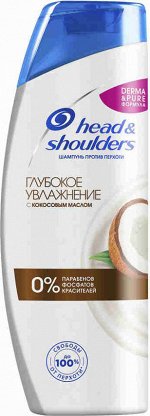 HEAD &amp; SHOULDERS Шампунь против перхоти Глубокое увлажнение 400мл