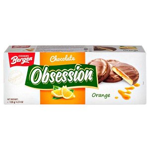 печенье BERGEN OBSESSION Orange 128 г