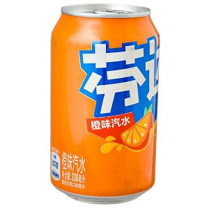 напиток FANTA ORANGE (Китай) 330 МЛ Ж/Б 1/24