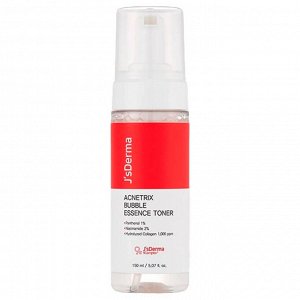 J'sDerma Успокаивающий пузырьковый тонер-эссенция с 2% ниацинамида Acnetrix Bubble Essence Toner