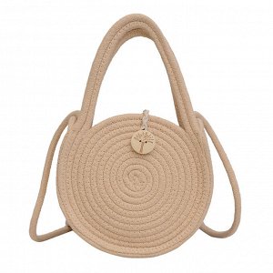 Женская сумка-мини через плечо, плетеная, летняя сумка