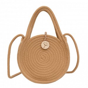 Женская сумка-мини через плечо, плетеная, летняя сумка