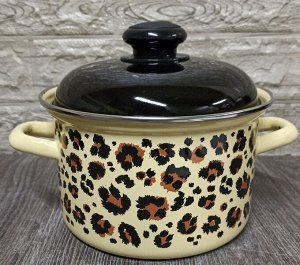 Кастрюля эм. 2,0л С1610АП2/6КмЧр Wild В декор