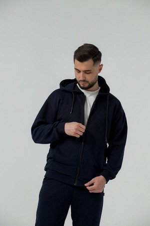 265ПМ Костюм мужской на молнии, т.синий петля