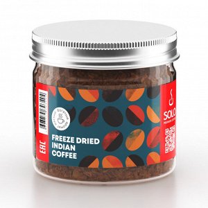 Кофе натуральный сублимированный растворимый Индия Форза Бленд в ПЭТ банке, 50 г
