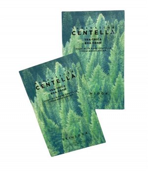 SKIN1004 / Очищающая пенка для очищения с чайным деревом  / Madagascar Centella Tea-Trica Bha Foam(Sachet)