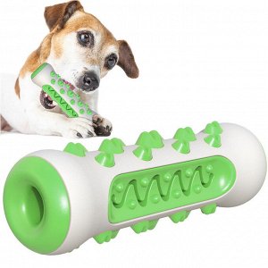 Игрушка для собак, "палочка для чистки зубов", цвет зеленый
