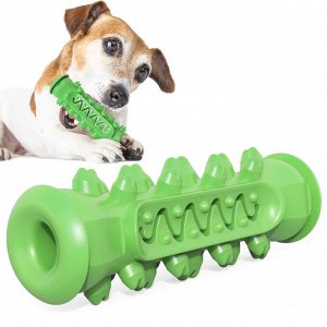 Игрушка для собак "жевательная палочка", цвет зеленый