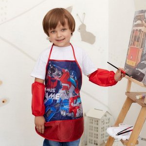 Фартук с нарукавниками детский "Optimus Prime", Трансформеры, 49х39 см