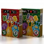 Платочки трехслойные &quot;ATORI KIDS&quot; 8 трехслойных листов, упаковка - 10 пачек