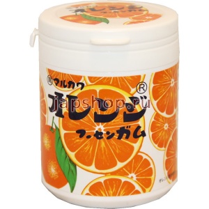 Резинка жевательная Marukawa "Orange Bottle Gum"(апельсин), 130 г, 1/6/48