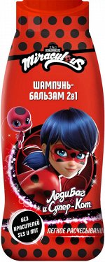 Шампунь-бальзам 2в1 &quot;Чудесная Леди Баг&quot;, 400 мл.